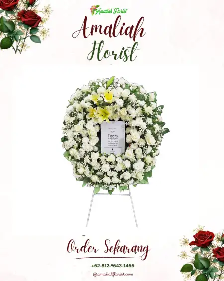 Krans Bunga Duka Surjo